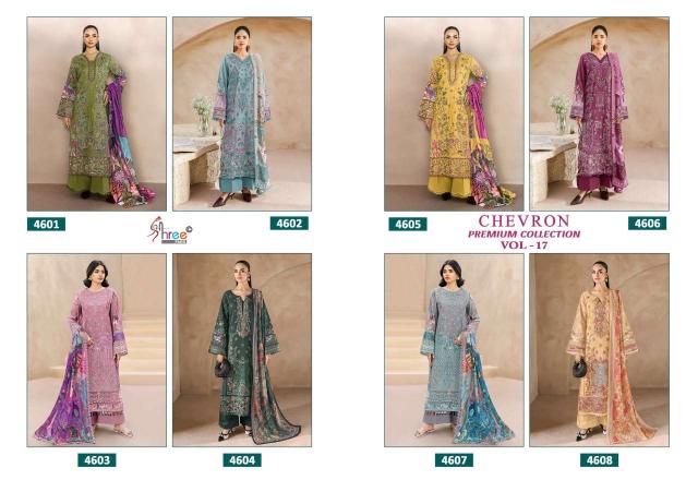 Shree fabs chevron premium collection vol 17 pakistani clothes wholesale suppliers